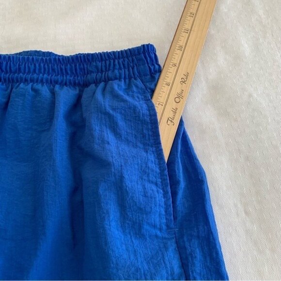 Guy Harvey Swim Trunks Mens medium Elastic waist with drawcord Blue Pockets Logo - Picture 5 of 10